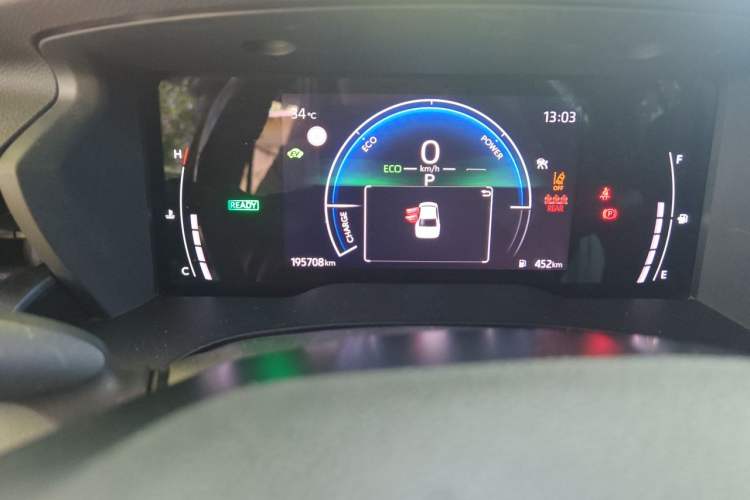 Used Toyota Camry 2024 Dual-Motor 2.0 HGVP Luxury Edition Odometer Close Up