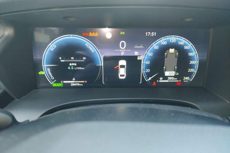 Used Toyota Camry 2024 Dual-Motor 2.0 HG Premium Edition Odometer Close Up