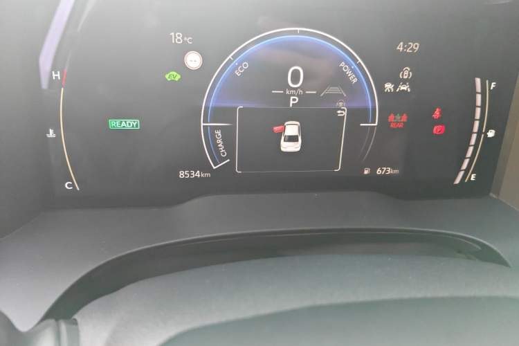 Used Toyota Camry 2024 Dual-Motor 2.0 HGVP Luxury Edition Odometer Close Up