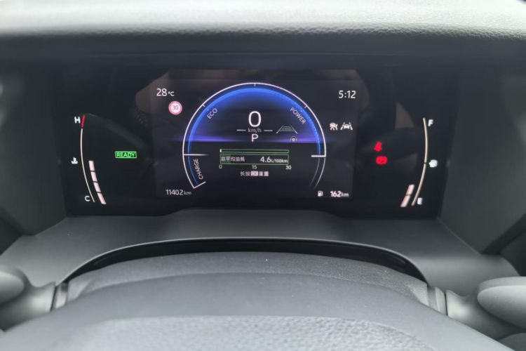Used Toyota Camry 2024 Dual-Motor 2.0 HGVP Luxury Edition Odometer Close Up