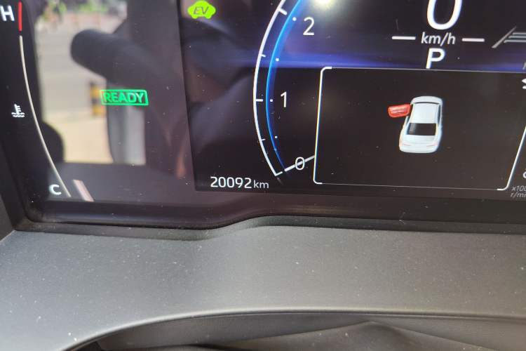 Used Toyota Camry 2024 Dual-Motor 2.0 HGVP Luxury Edition Odometer Close Up