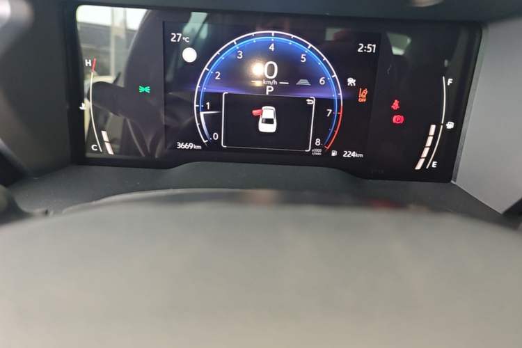 Used Toyota Camry 2024 2.0 GVP Luxury Edition Odometer Close Up