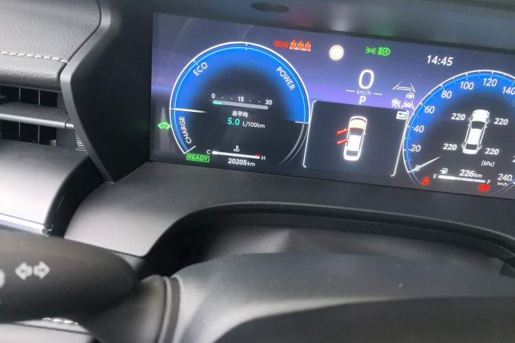 Used Toyota Camry 2024 Dual-Motor 2.0 HXS Sport Plus Edition Odometer Close Up