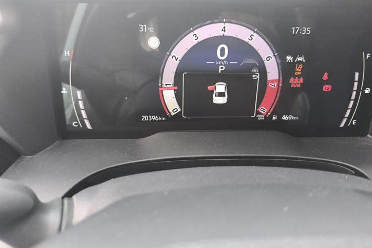 Used Toyota Camry 2024 2.0 GVP Luxury Edition Odometer Close Up