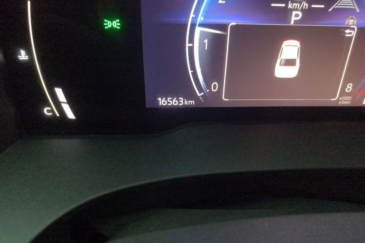 Used Toyota Camry 2024 2.0 GVP Luxury Edition Odometer Close Up