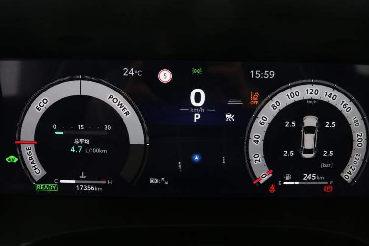 Used Toyota Camry 2024 Dual-Motor 2.0 HXS Sport Plus Edition Odometer Close Up