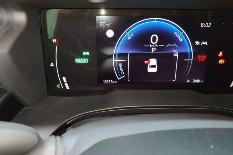 Used Toyota Camry 2024 Dual-Motor 2.0 HGVP Luxury Edition Odometer Close Up