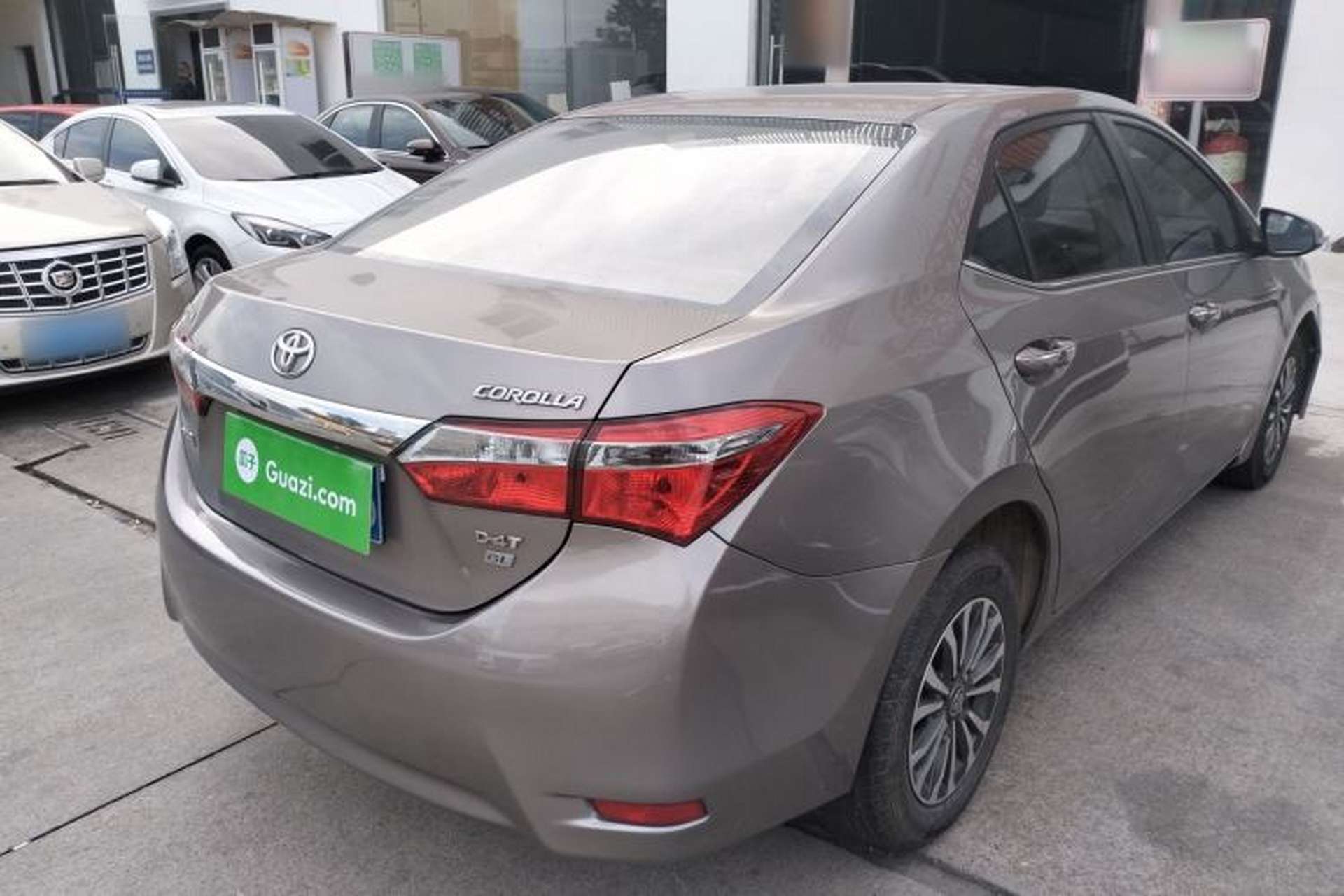 Used Toyota Corolla 2017 Revised Version 1.2T S-CVT GL Rear Right 45 Deg