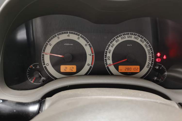 Used Toyota Corolla 2007 1.6L Manual GL Instrument Cluster