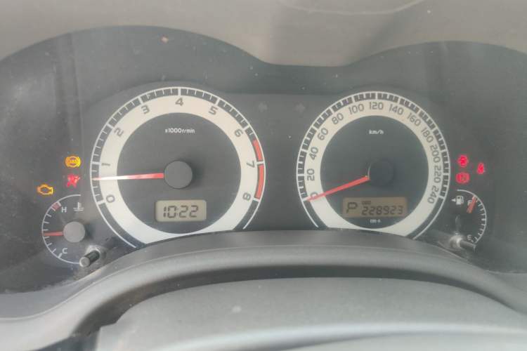 Used Toyota Corolla 2007 1.6L Automatic GL Instrument Cluster