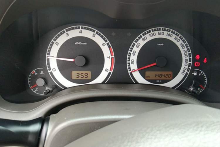 Used Toyota Corolla 2007 1.6L Manual GL Instrument Cluster