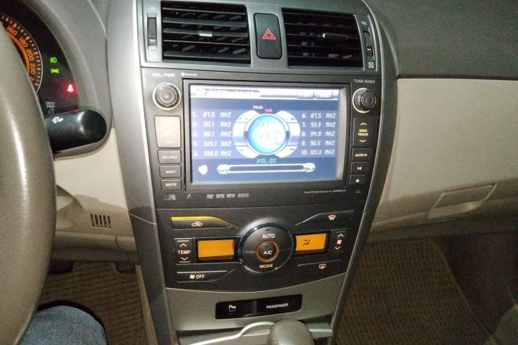 Used Toyota Corolla 2007 1.8L Automatic GLX-i Audio And AC Panel