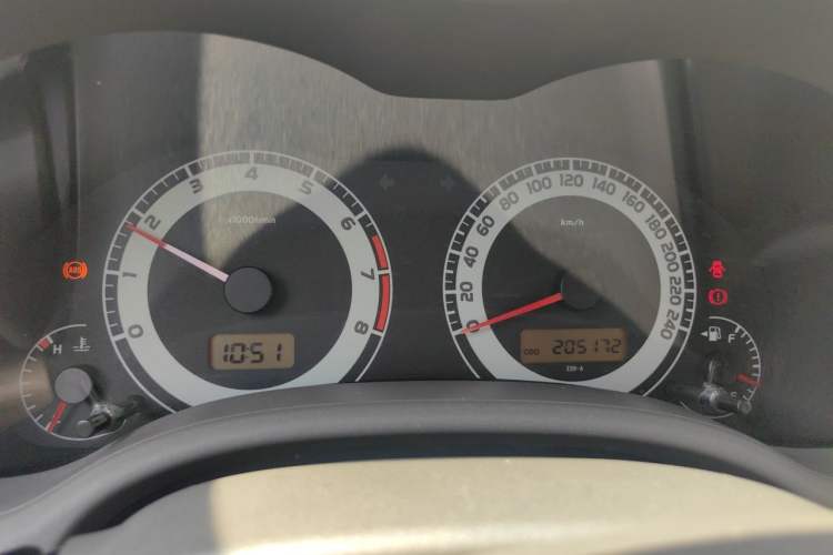 Used Toyota Corolla 2007 1.6L Manual GL Instrument Cluster