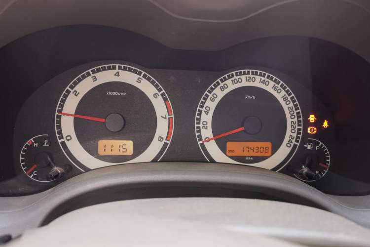 Used Toyota Corolla 2007 1.6L Manual GL Instrument Cluster
