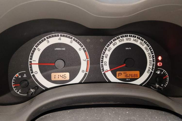Used Toyota Corolla 2007 1.6L Automatic GL Instrument Cluster