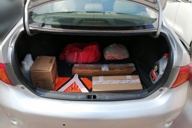 Used Toyota Corolla 2007 1.6L Automatic GL Trunk