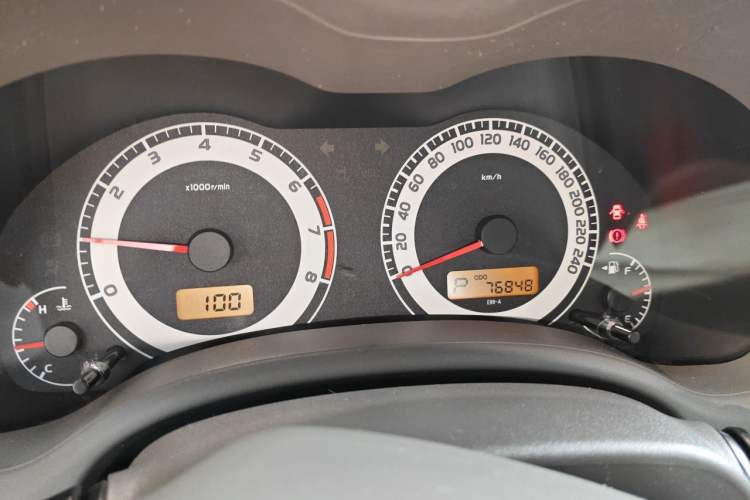 Used Toyota Corolla 2007 1.6L Automatic GL Instrument Cluster
