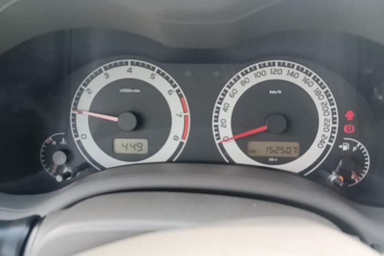 Used Toyota Corolla 2007 1.6L Manual GL Instrument Cluster