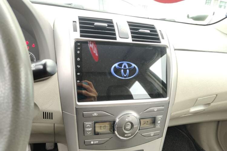 Used Toyota Corolla 2008 1.8L Automatic GL-i Sunroof Special Edition Audio And AC Panel