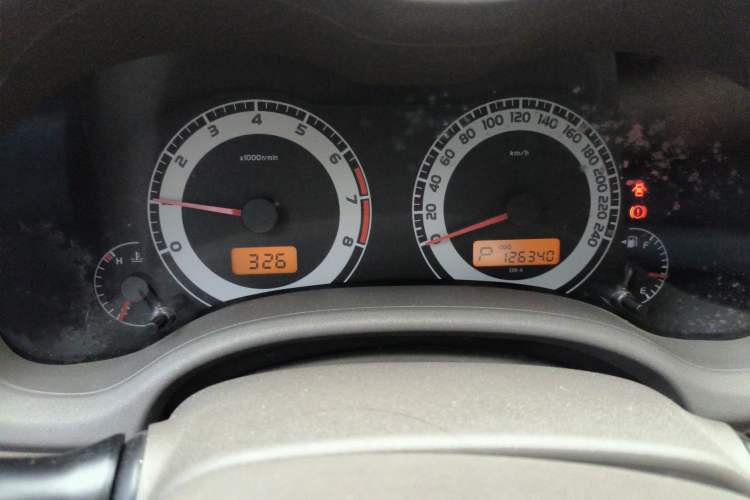 Used Toyota Corolla 2008 1.8L Automatic GL-i Sunroof Special Edition Instrument Cluster