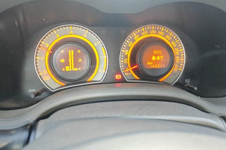 Used Toyota Corolla 2008 1.8L Manual GL-i Sunroof Special Edition Instrument Cluster