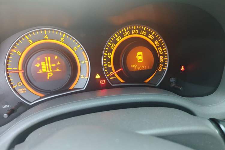 Used Toyota Corolla 2008 1.8L Automatic GLX-i Special Commemorative Edition Odometer Close Up