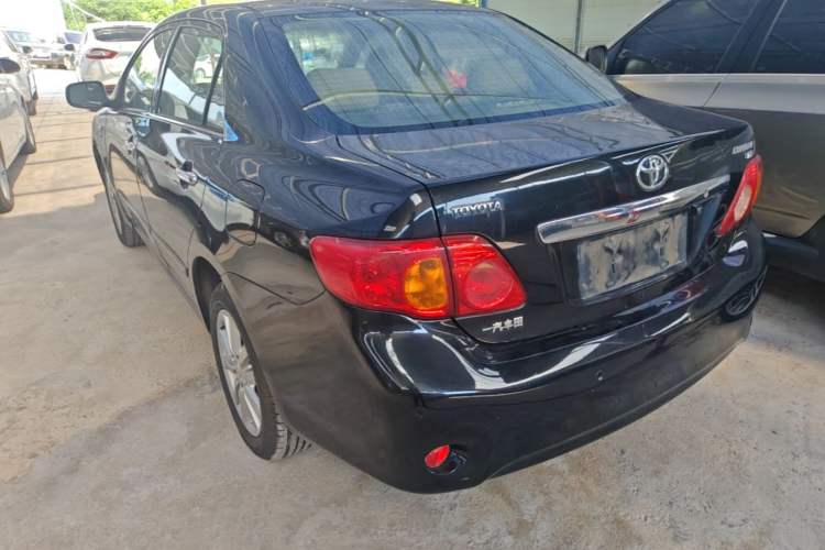 Used Toyota Corolla 2008 1.8L Manual GL-i Sunroof Special Edition Rear Left 45 Deg