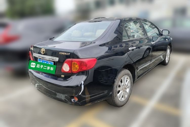 Used Toyota Corolla 2008 1.8L Automatic GL-i Sunroof Special Edition Rear Right 45 Deg