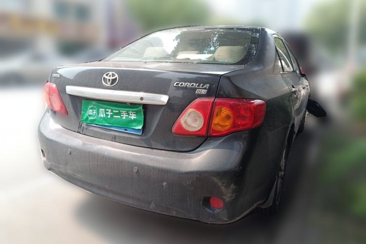 Used Toyota Corolla 2008 1.8L Automatic GL-i Sunroof Special Edition Rear Right 45 Deg
