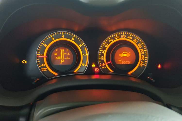 Used Toyota Corolla 2008 1.8L Automatic GL-i Sunroof Special Edition Instrument Cluster