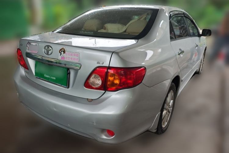 Used Toyota Corolla 2008 1.8L Automatic GL-i Sunroof Special Edition Rear Right 45 Deg