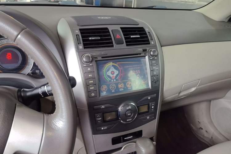 Used Toyota Corolla 2008 1.8L Automatic GL-i Sunroof Special Edition Audio And AC Panel