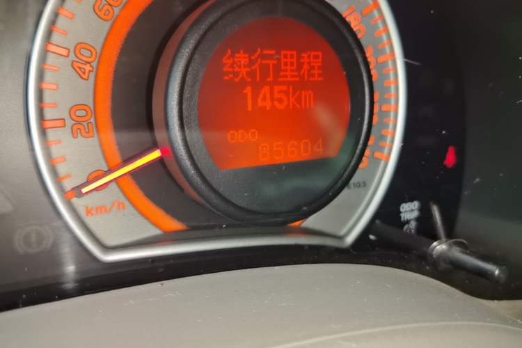 Used Toyota Corolla 2008 1.8L Automatic GL-i Sunroof Special Edition Odometer Close Up