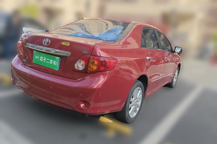 Used Toyota Corolla 2008 1.8L Automatic GL-i Sunroof Special Edition Rear Right 45 Deg