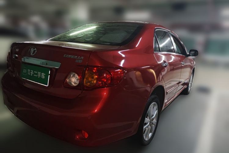 Used Toyota Corolla 2008 1.8L Automatic GL-i Sunroof Special Edition Rear Right 45 Deg
