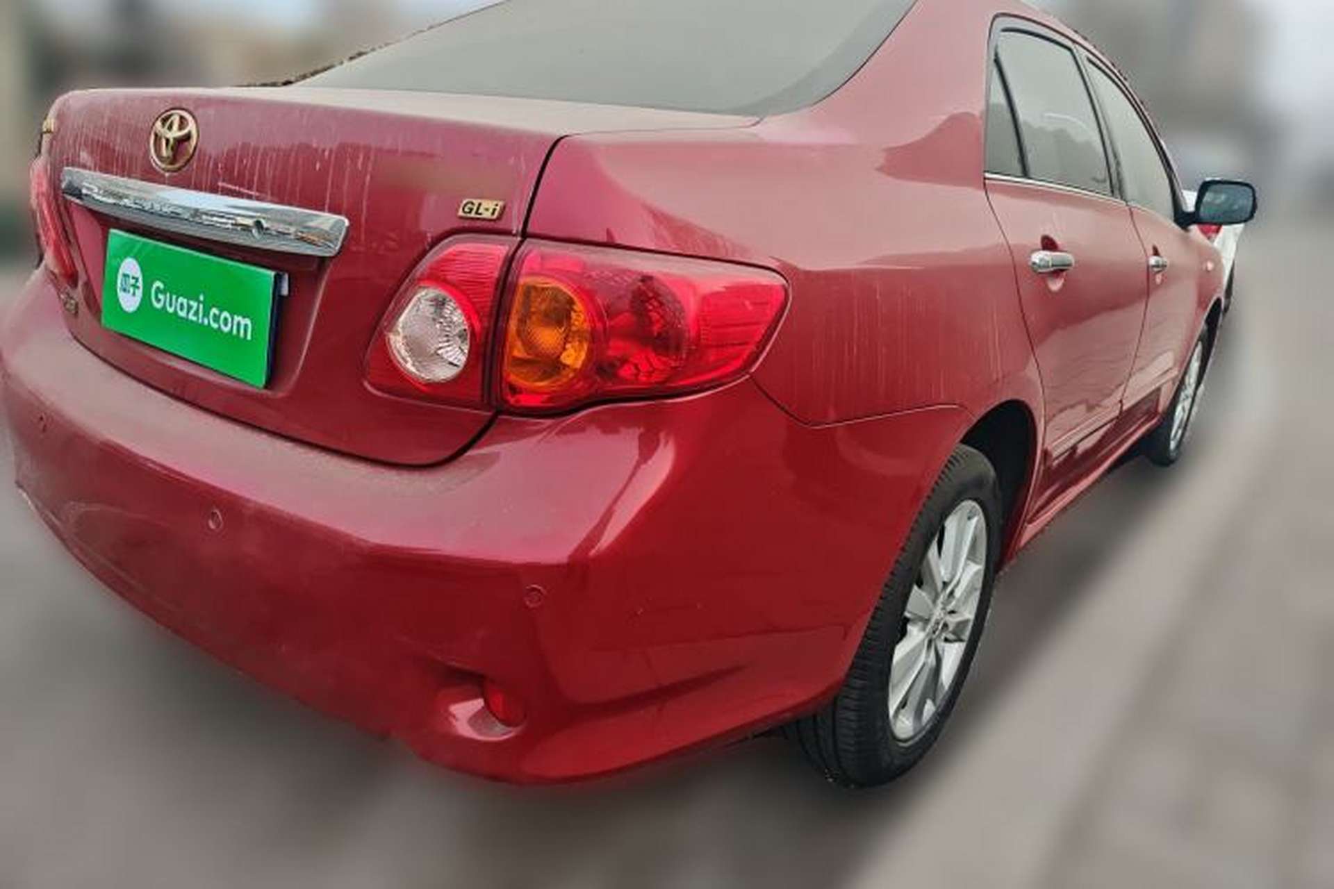 Used Toyota Corolla 2008 1.8L Automatic GL-i Sunroof Special Edition Rear Right 45 Deg