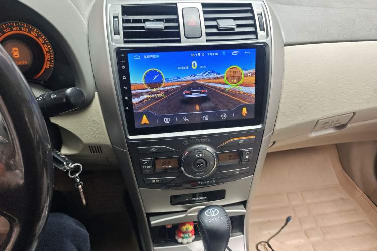 Used Toyota Corolla 2008 1.8L Automatic GL-i Sunroof Special Edition Audio And AC Panel