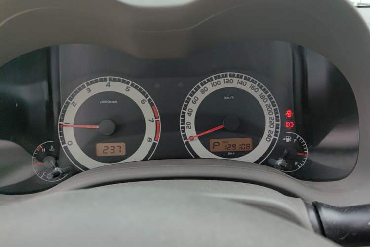 Used Toyota Corolla 2008 1.8L Automatic GL-i Sunroof Special Edition Instrument Cluster