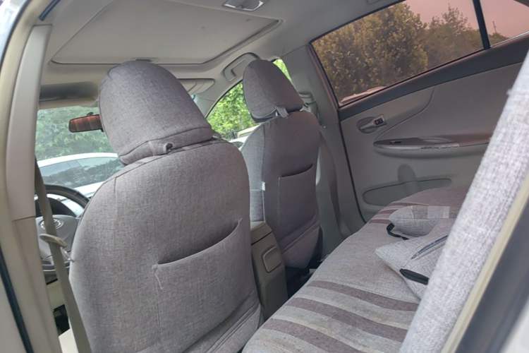 Used Toyota Corolla 2008 1.8L Automatic GL-i Sunroof Special Edition Left Rear Seat
