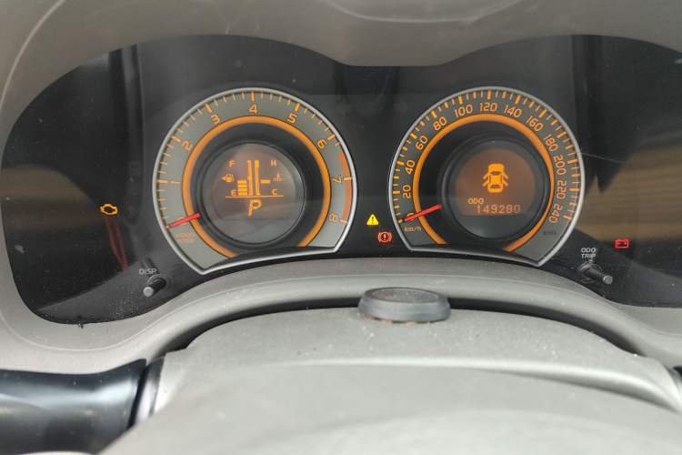 Used Toyota Corolla 2008 1.8L Automatic GLX-i Special Commemorative Edition Odometer Close Up