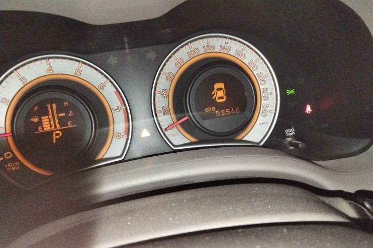Used Toyota Corolla 2008 1.8L Automatic GLX-i Special Commemorative Edition Odometer Close Up