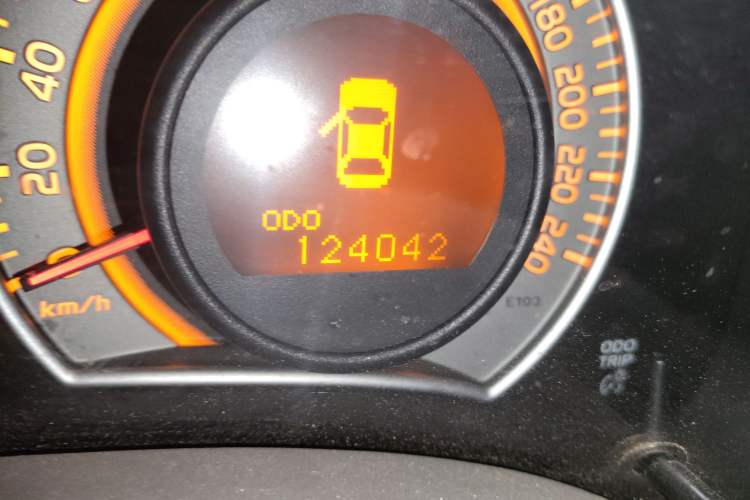 Used Toyota Corolla 2008 1.8L Automatic GLX-i Special Commemorative Edition Odometer Close Up