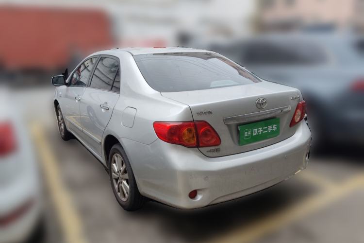 Used Toyota Corolla 2008 1.8L Manual GL-i Sunroof Special Edition Rear Left 45 Deg