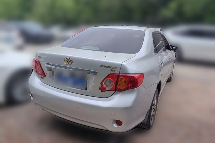 Used Toyota Corolla 2008 1.8L Automatic GL-i Sunroof Special Edition Rear Right 45 Deg