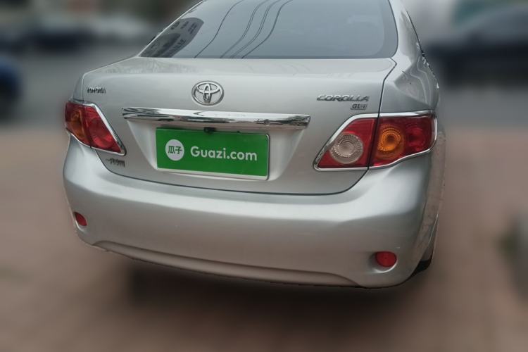 Used Toyota Corolla 2008 1.8L Automatic GL-i Sunroof Special Edition Rear Right 45 Deg