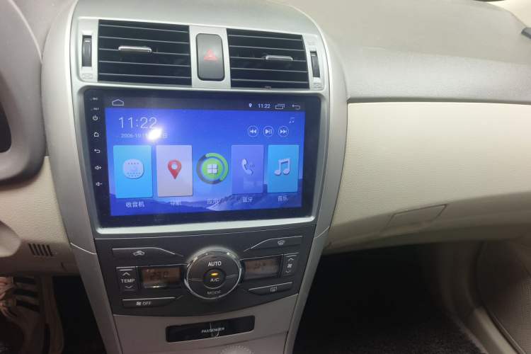Used Toyota Corolla 2008 1.8L Automatic GL-i Sunroof Special Edition Audio And AC Panel