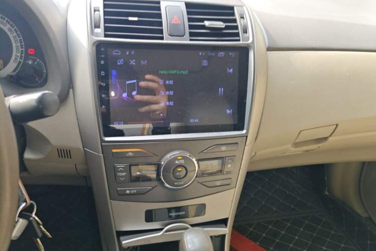 Used Toyota Corolla 2008 1.8L Automatic GL-i Sunroof Special Edition Audio And AC Panel