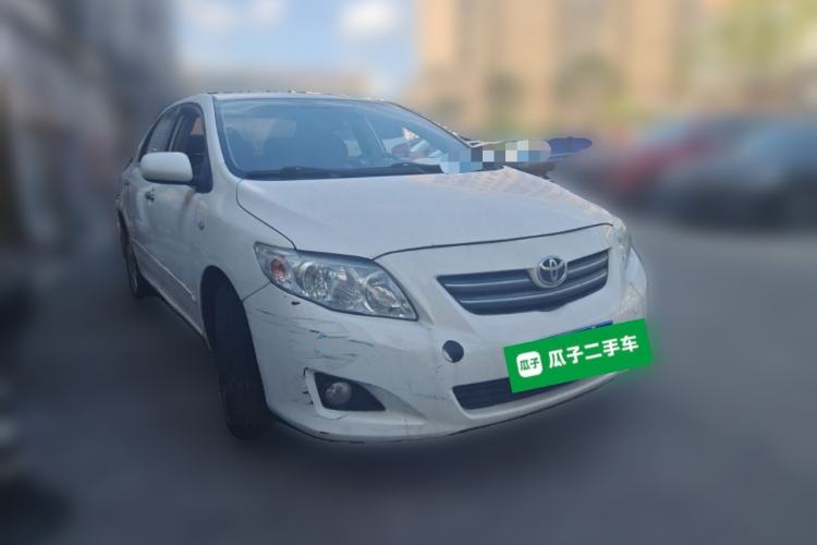 Used Toyota Corolla 2008 1.8L Automatic GL-i Sunroof Special Edition Front Right 45 Deg
