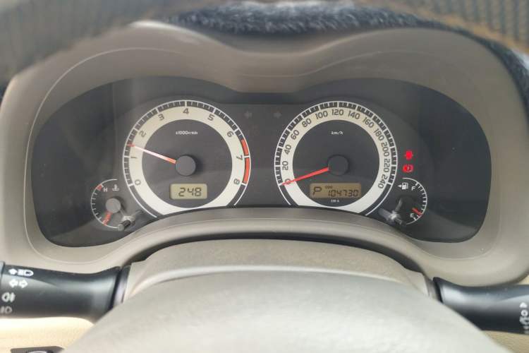 Used Toyota Corolla 2008 1.8L Automatic GL-i Sunroof Special Edition Instrument Cluster