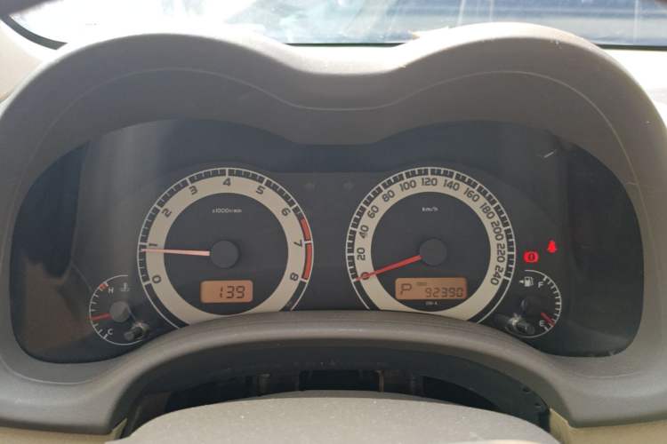 Used Toyota Corolla 2008 1.8L Automatic GL-i Sunroof Special Edition Instrument Cluster